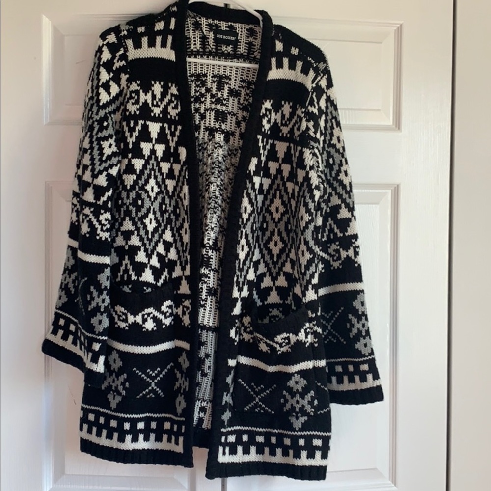 Joe Boxer Open Knit Cardigan
